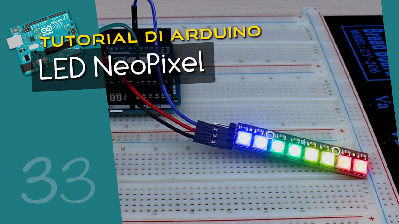 Tutorial Arduino #33: LED NeoPixel